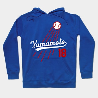 Yamamoto blue Hoodie